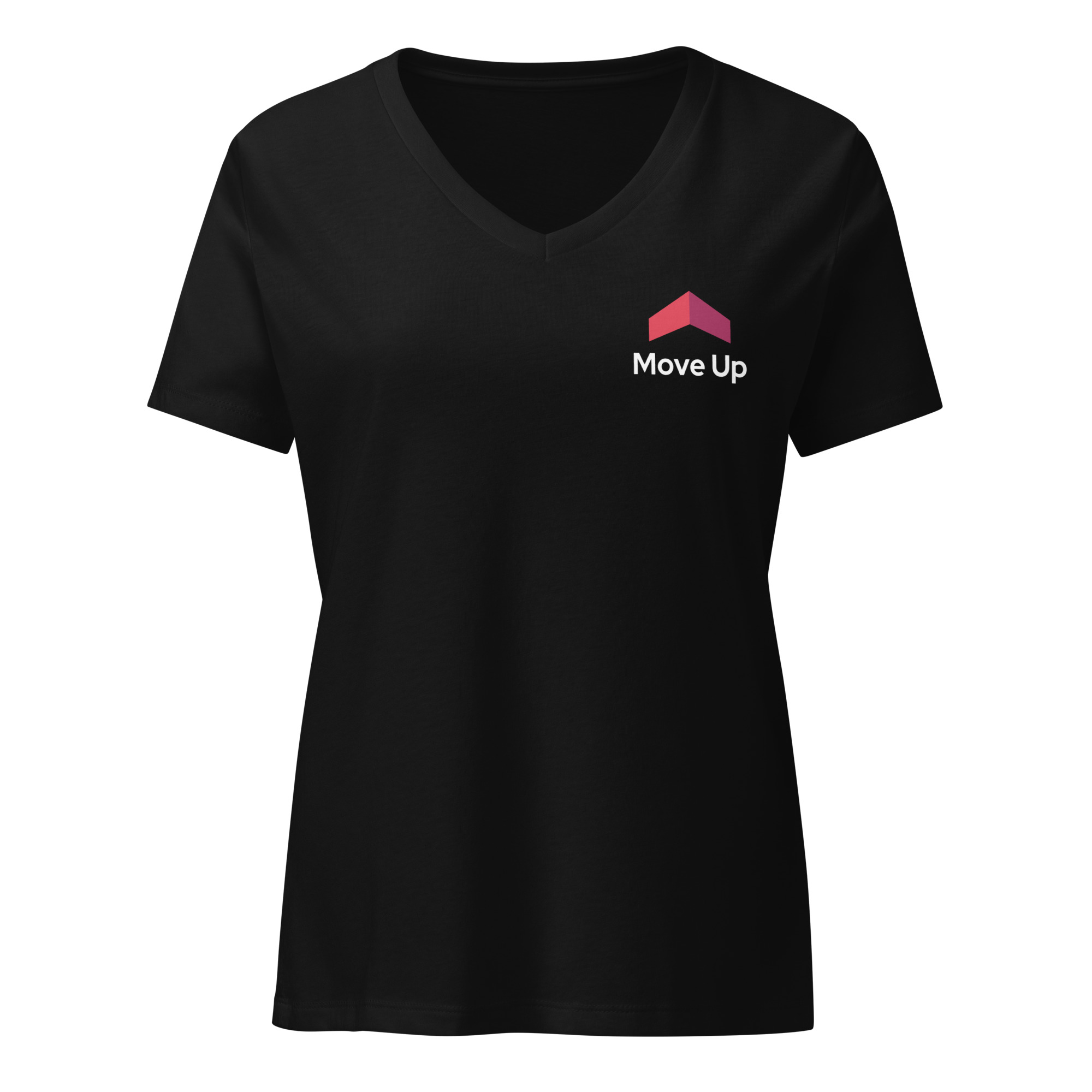 Women’s relaxed Move Up v-neck t-shirt
