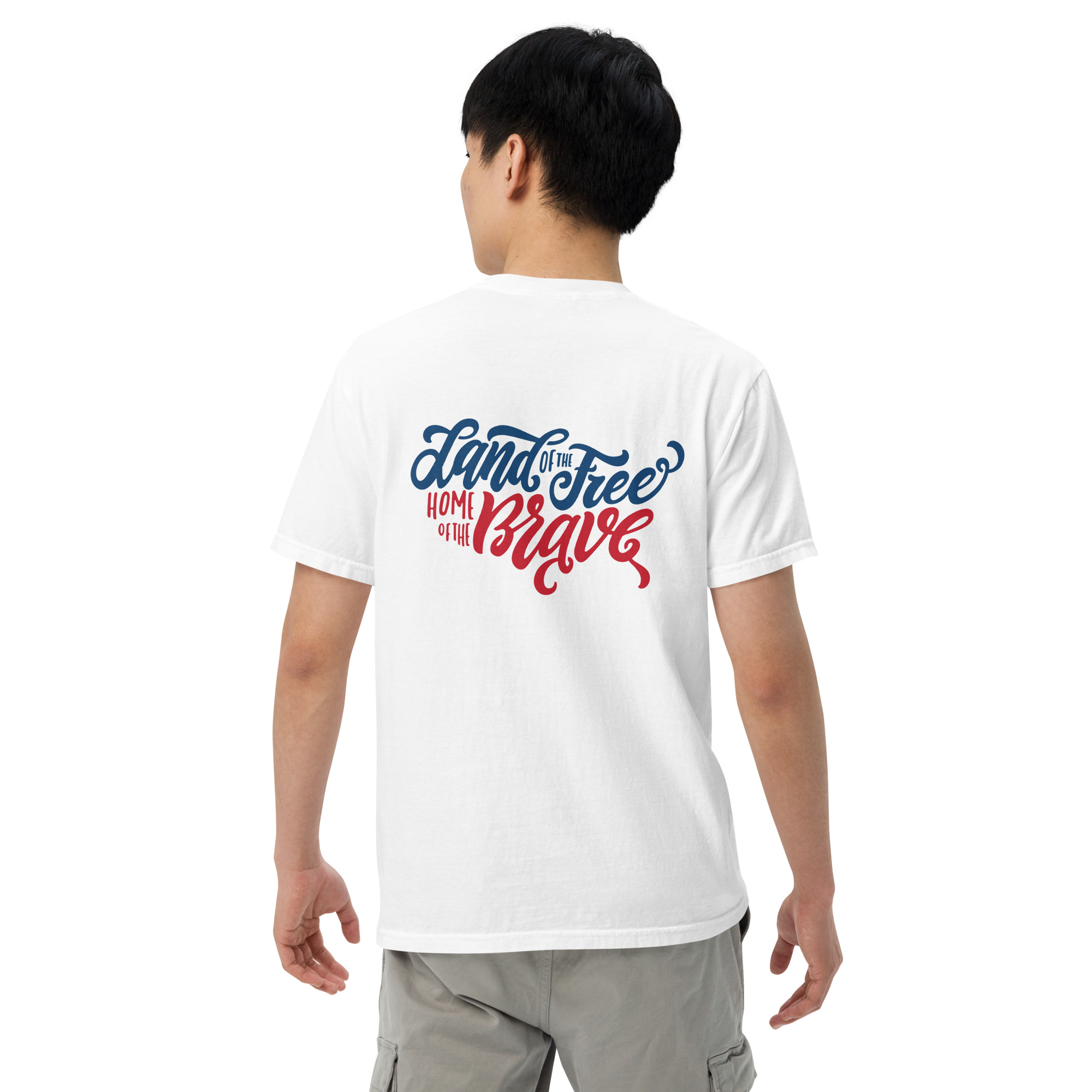 Land Of the Free Unisex Crew Neck (Comfort Colors)