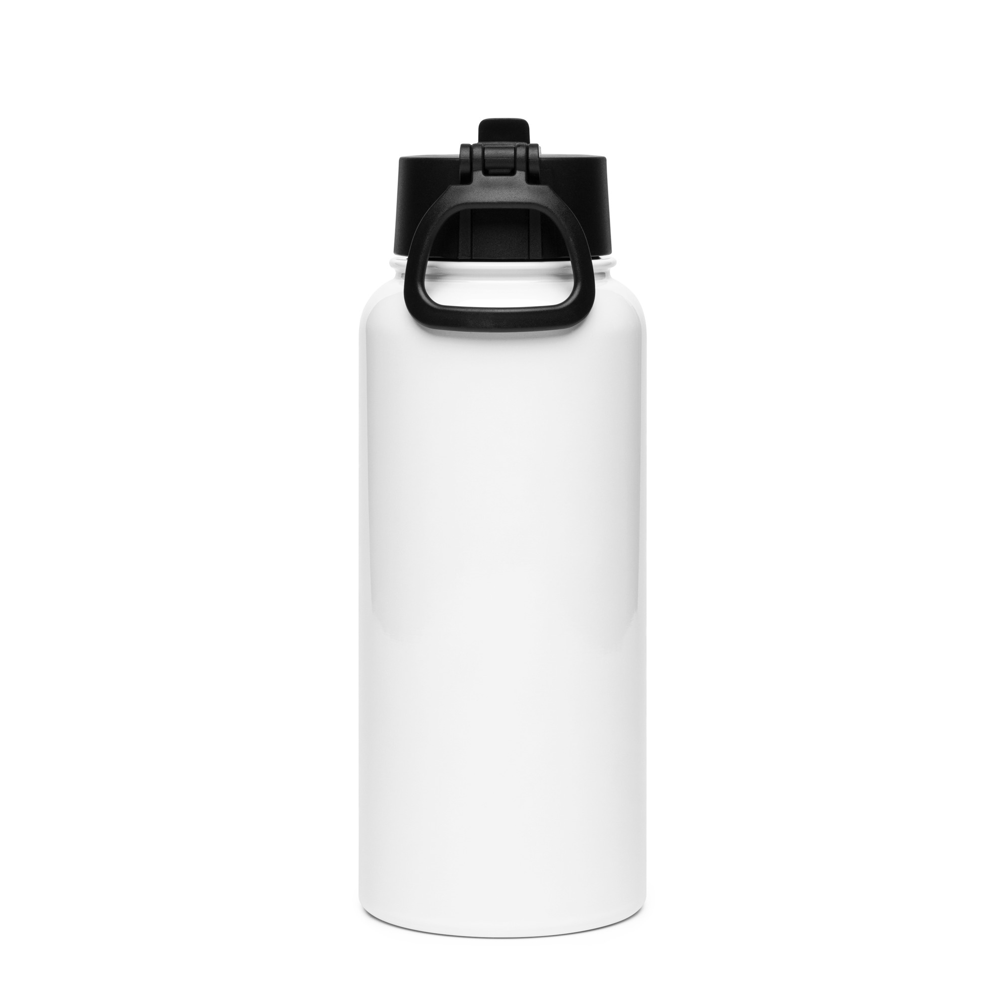 Move Up Stainless steel water bottle with a straw lid