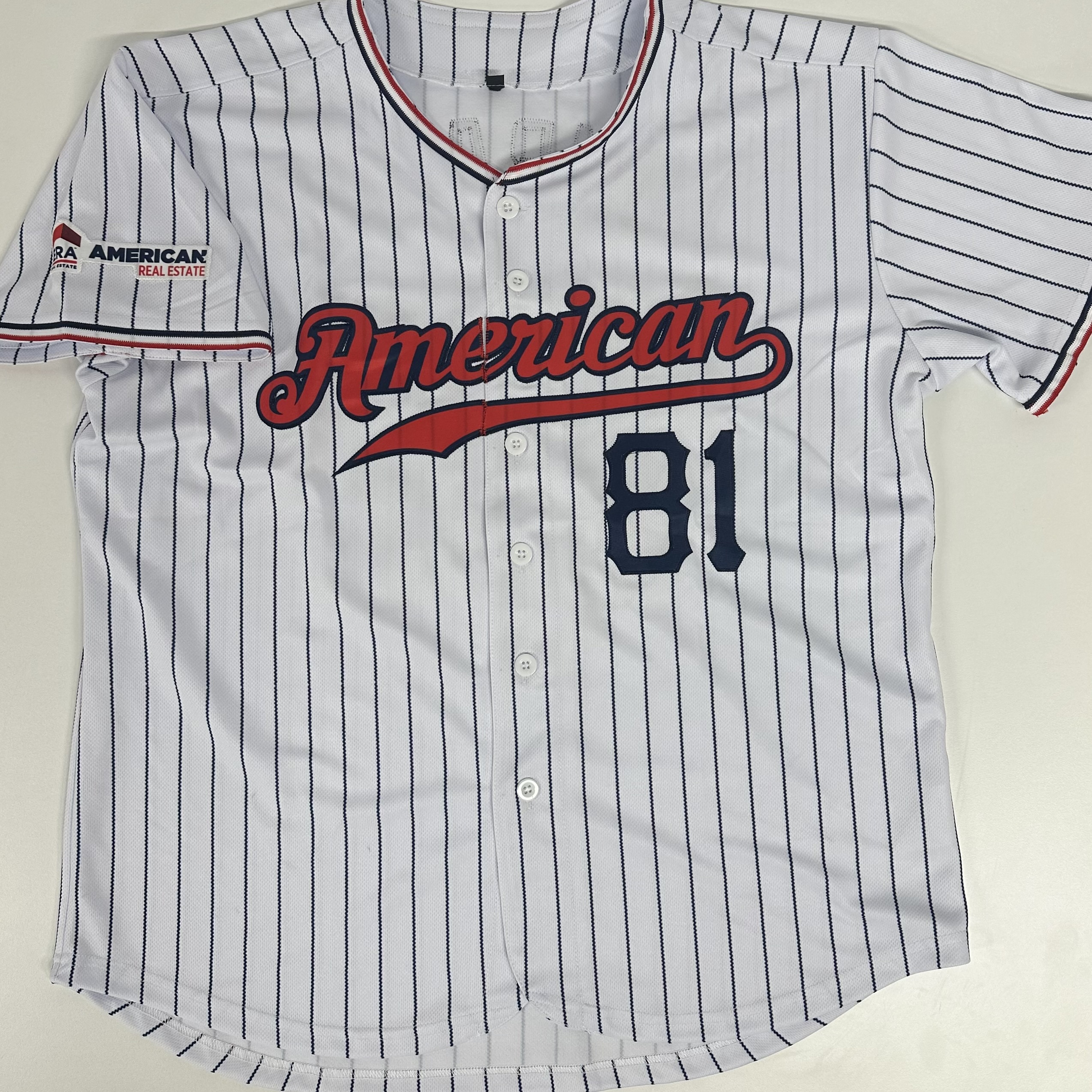 Authentic Embroidered Baseball Jersey