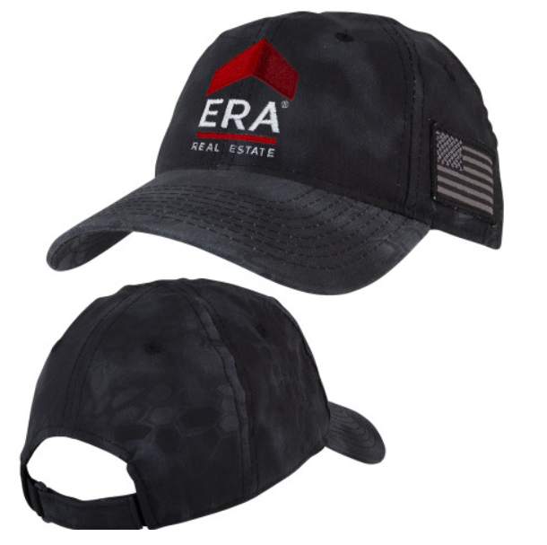 Black Adjustable U.S. Flag Hat - Brand Gear