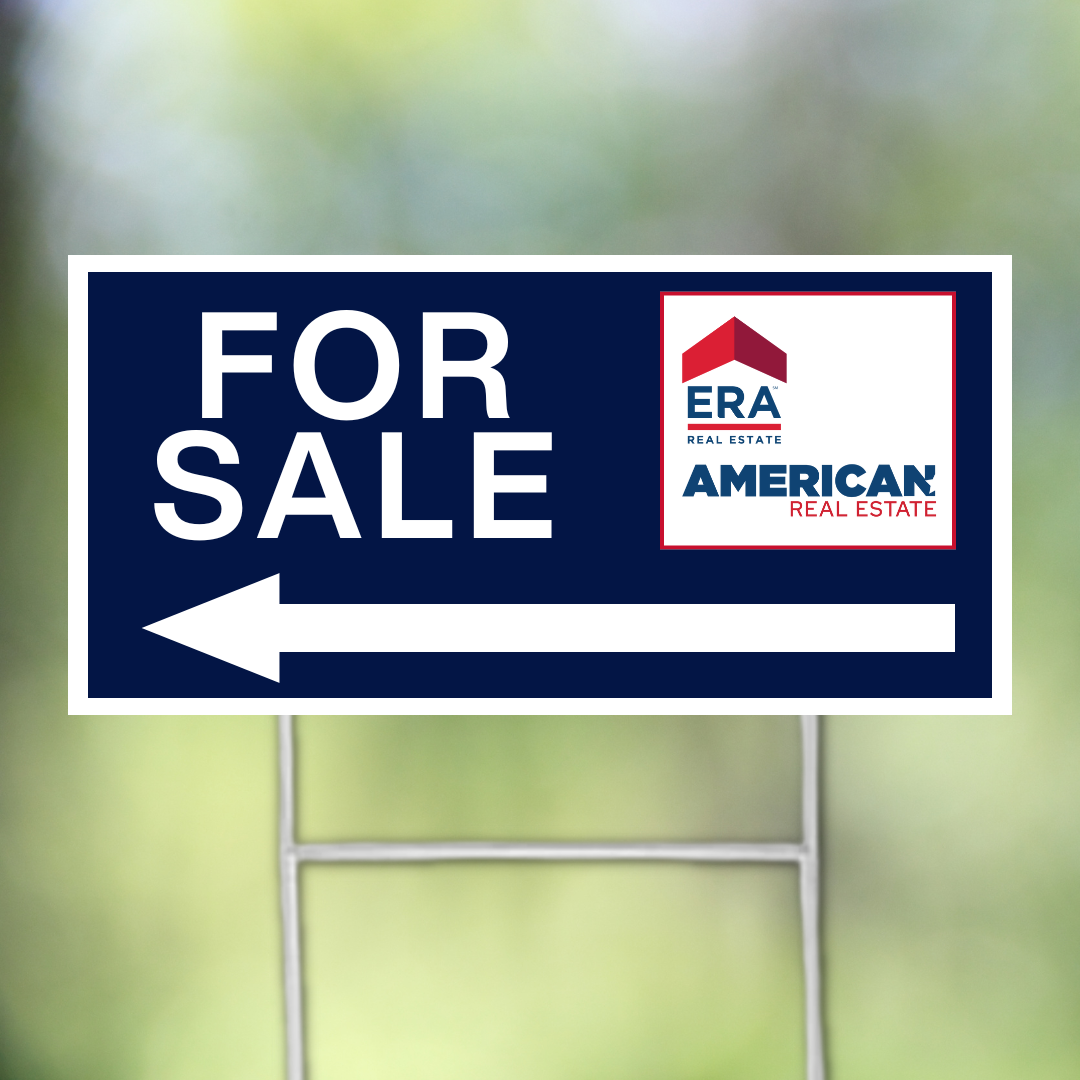 For Sale Directional Sign