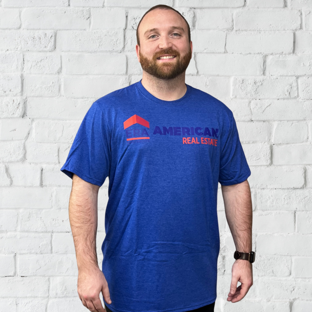 Men's Royal Blue Crew Neck Active
