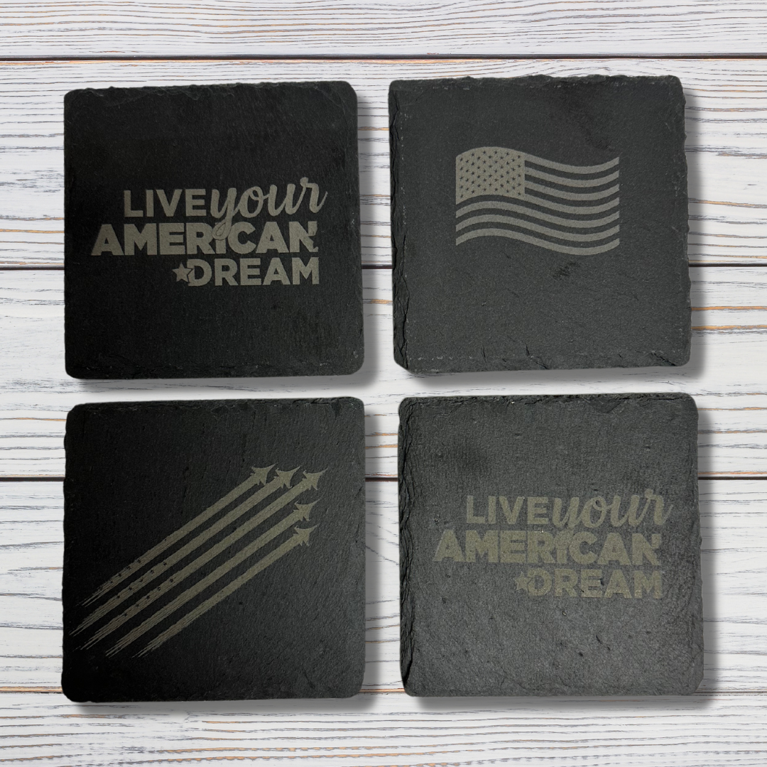 Slate Coaster Set of 4