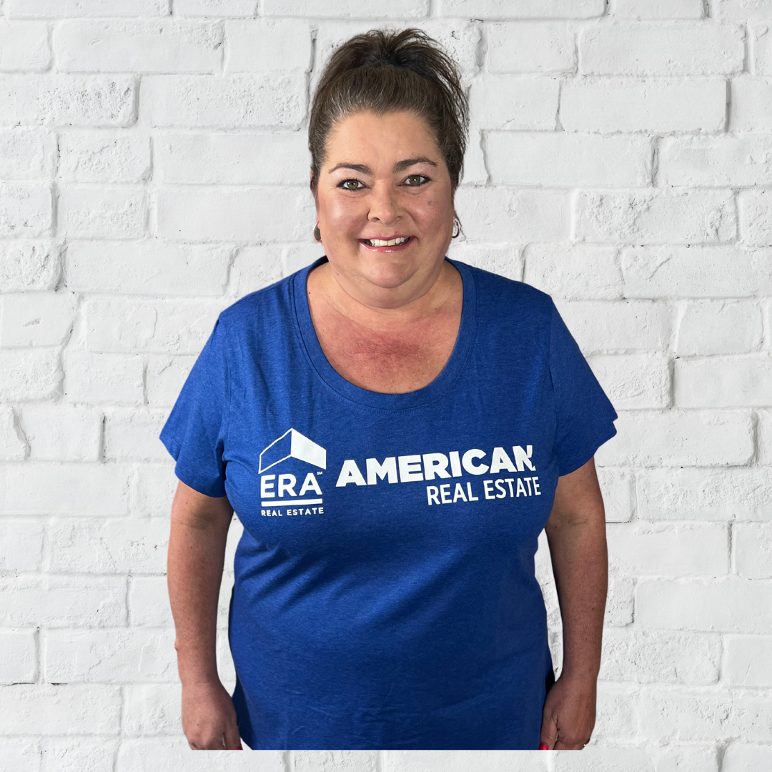 Deep Royal Scoop Neck with White Logo Active