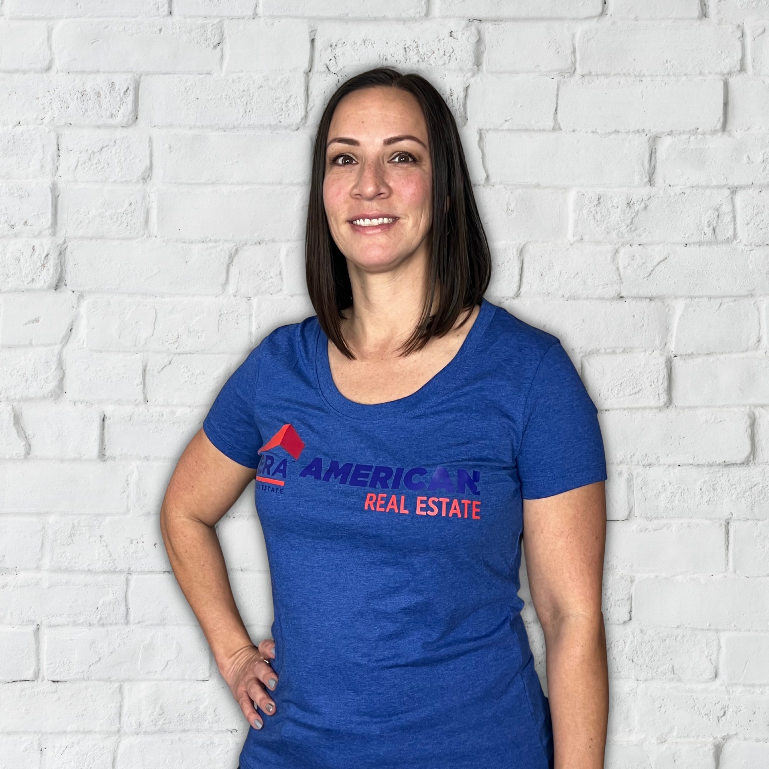 Scoop Neck Shirt - Deep Royal Blue Active