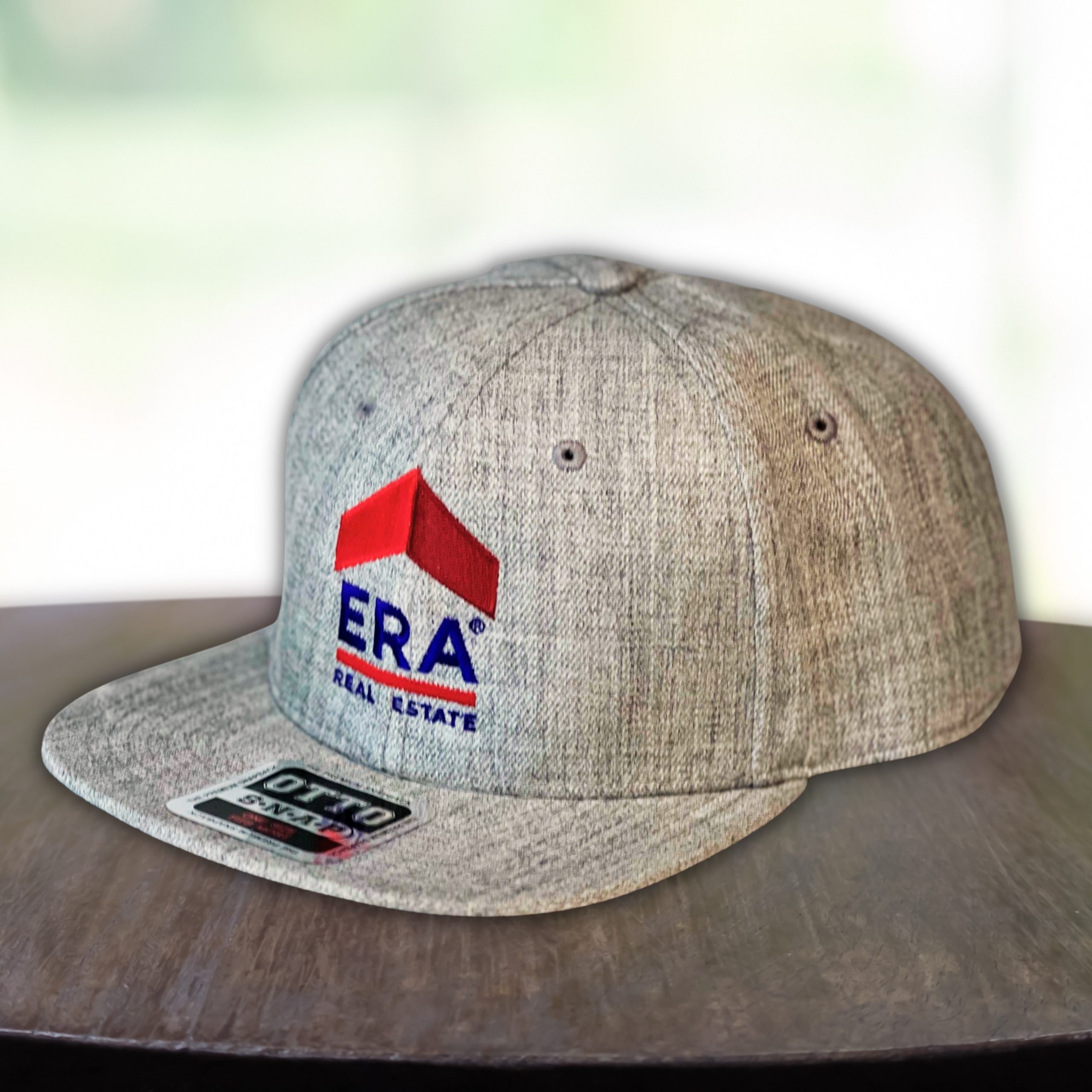 Flat Bill Hat - Grey - Brand Gear