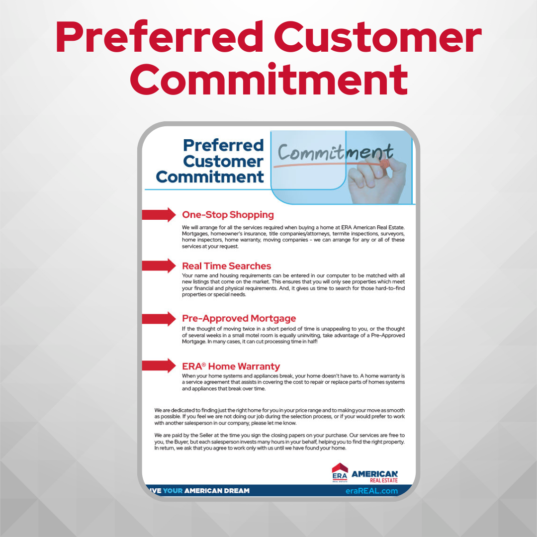 Buyer - Preferred Customer Commitment