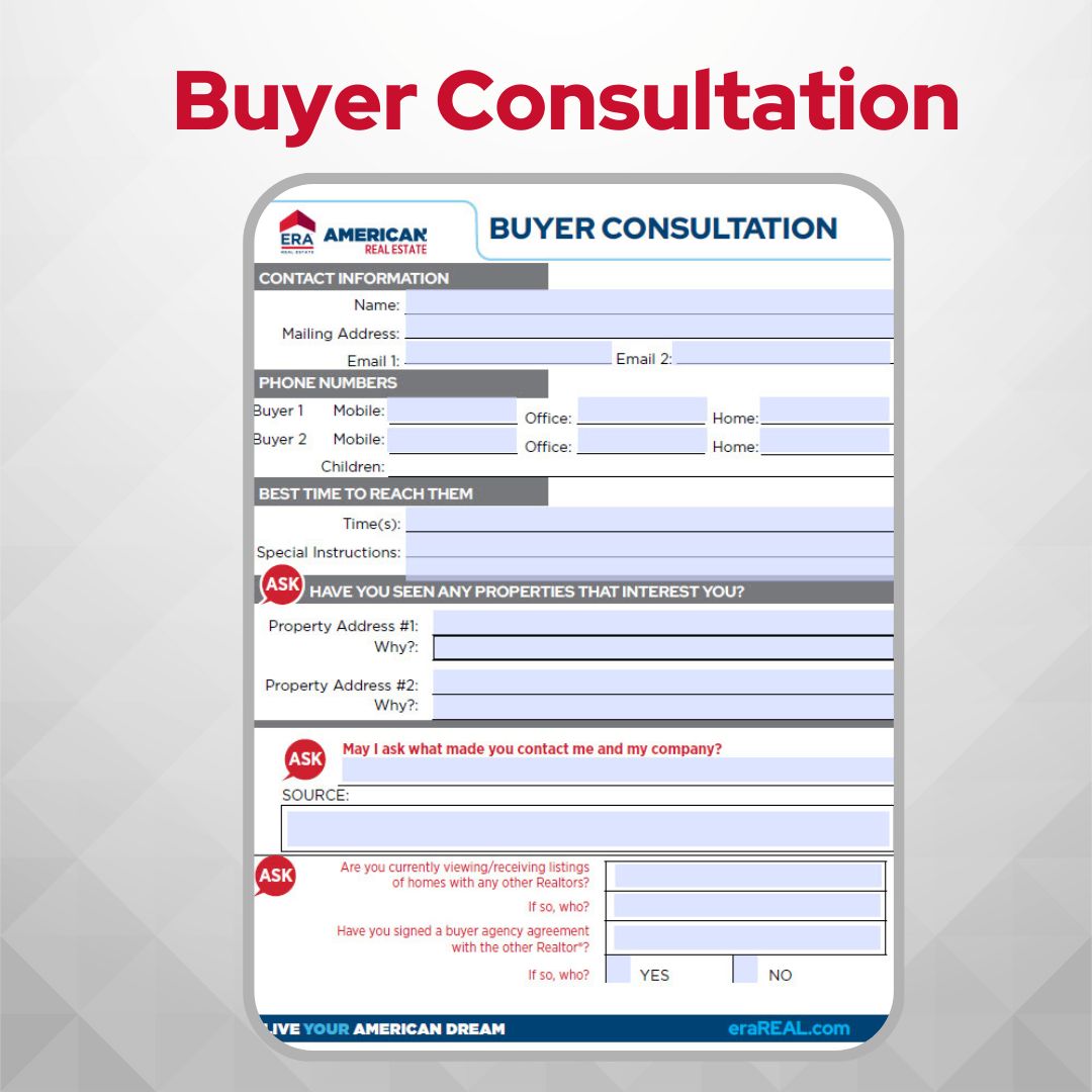 Buyer Consultation
