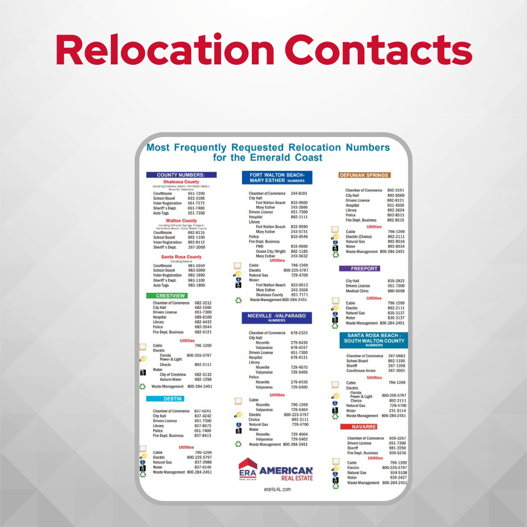 Important Contacts for Buyers