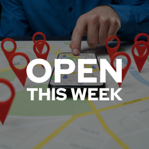 Open This Week!
