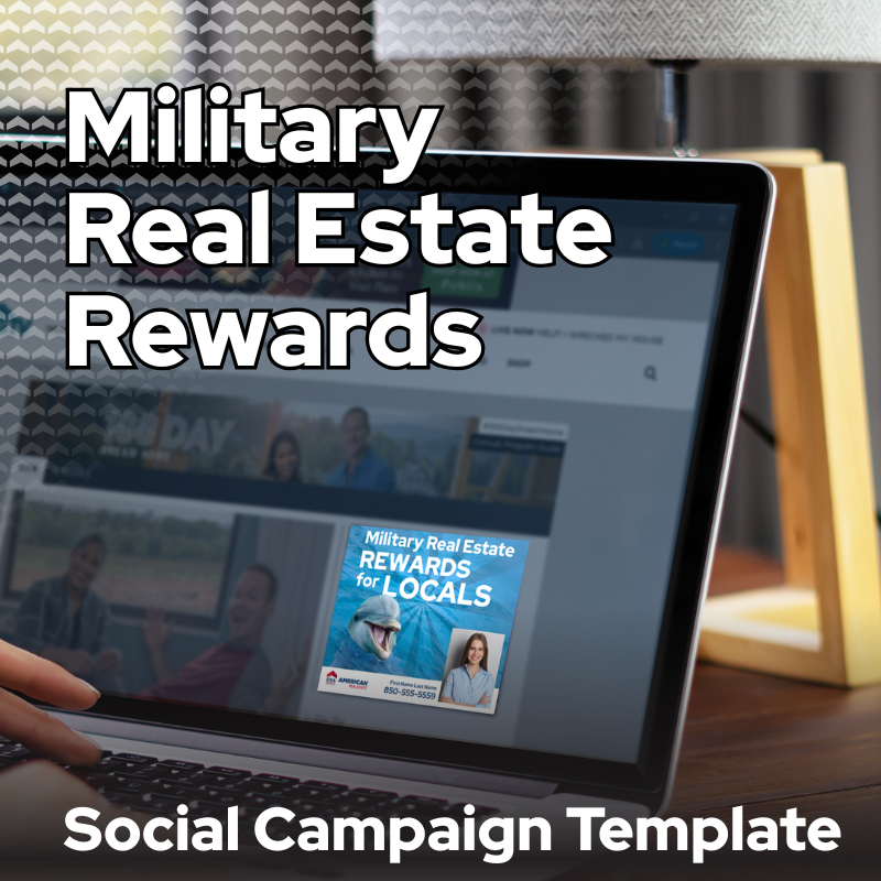 Military Real Estate Rewards Social Campaign